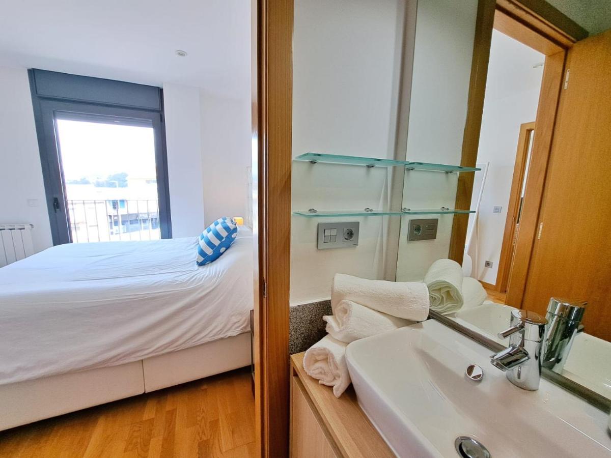 Baiona, Playa Santa Marta, Piscina Appartement Buitenkant foto