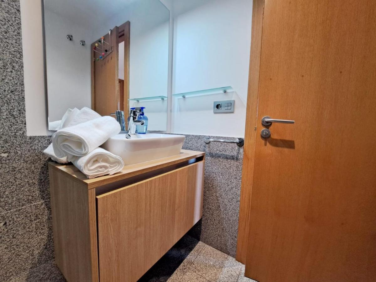 Baiona, Playa Santa Marta, Piscina Appartement Buitenkant foto