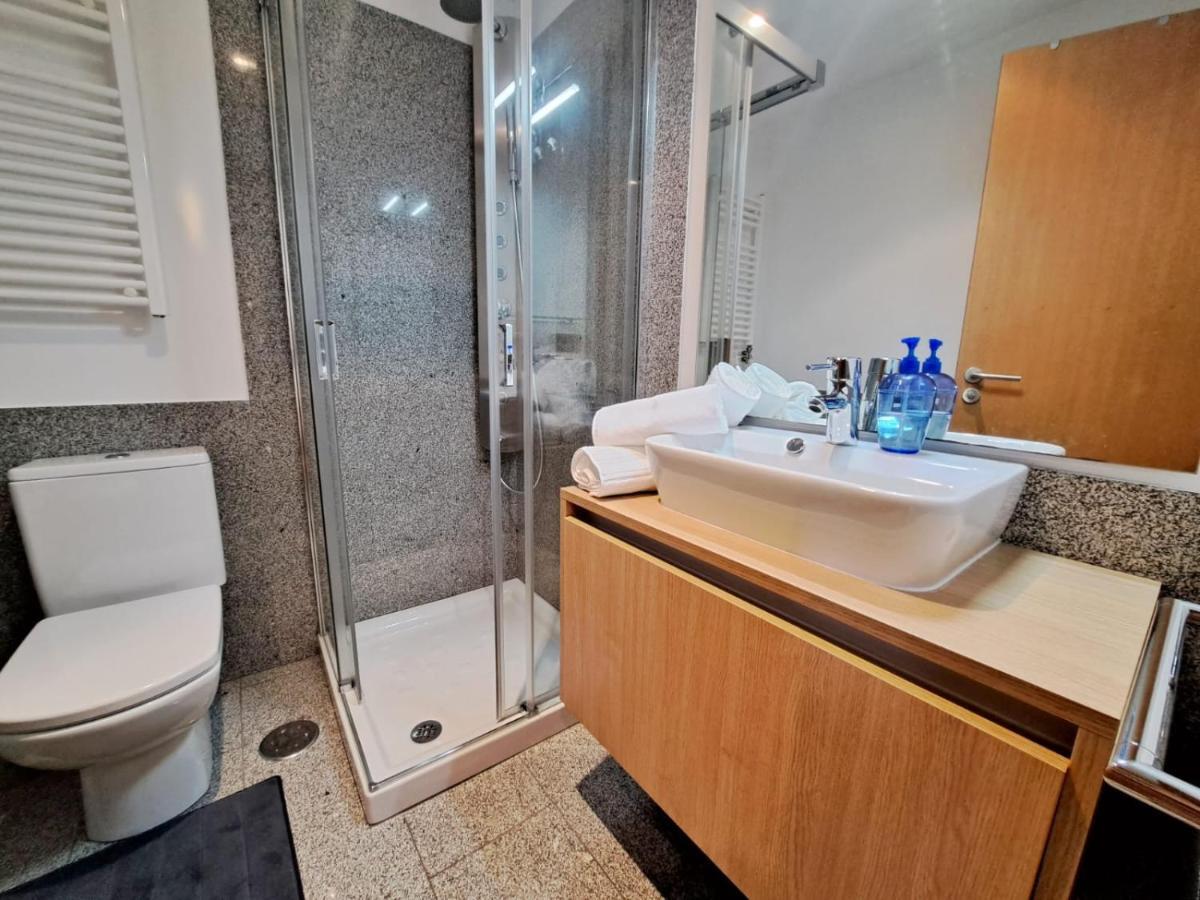 Baiona, Playa Santa Marta, Piscina Appartement Buitenkant foto
