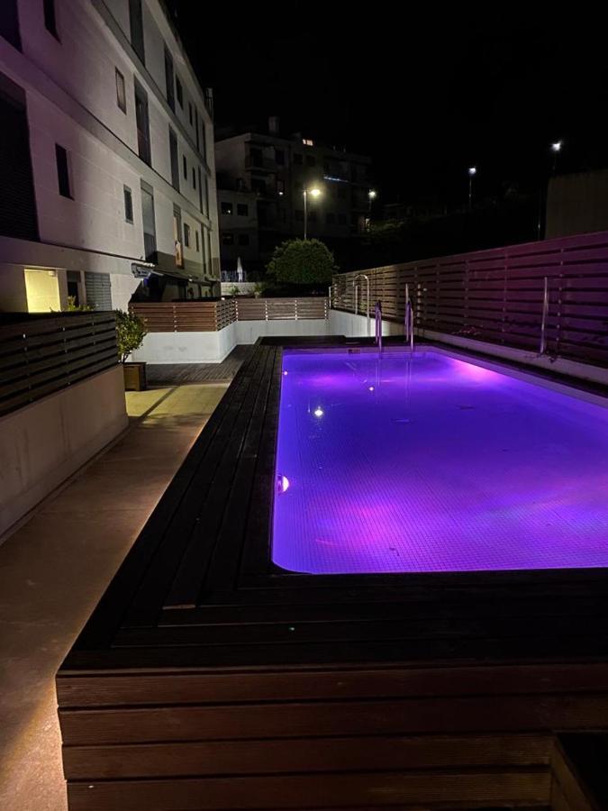 Baiona, Playa Santa Marta, Piscina Appartement Buitenkant foto